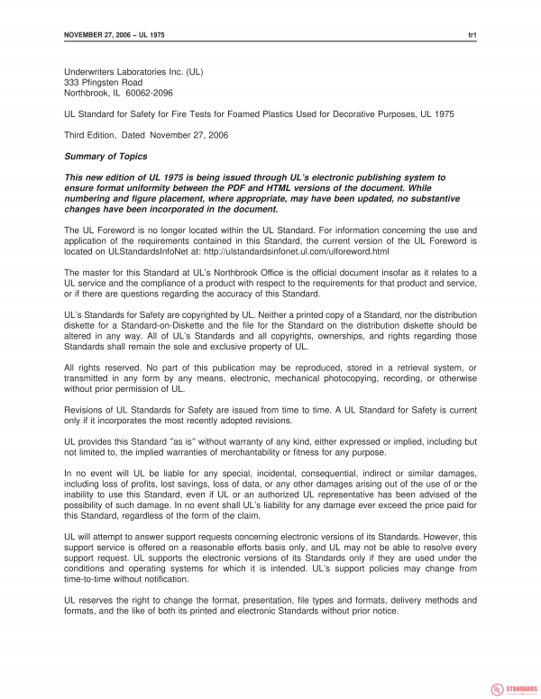 UL 1975 PDF UL 1975 PDF